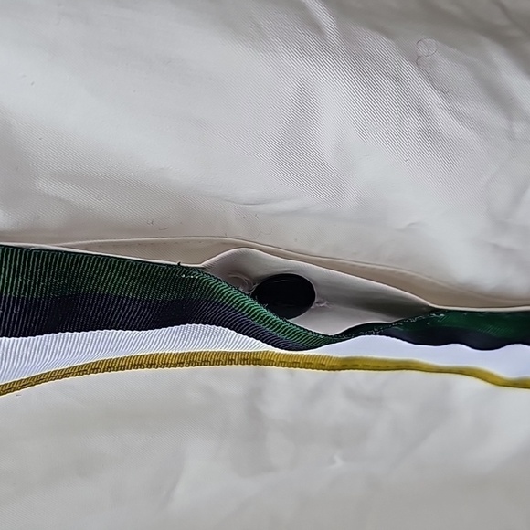 ZARA SHIRT DRESS WITH STRIPE White Size Medium - Picture 4 of 10